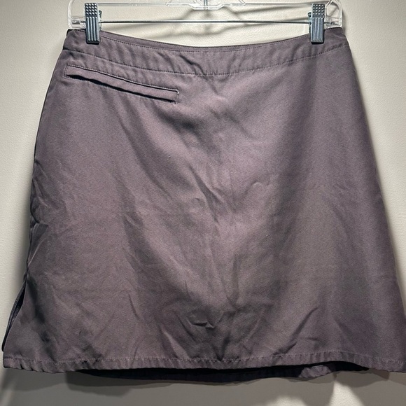 Patagonia Duway Skirt #58612 Size 10 GUC Water Repellent Skort Pocket Grayish - Picture 6 of 12